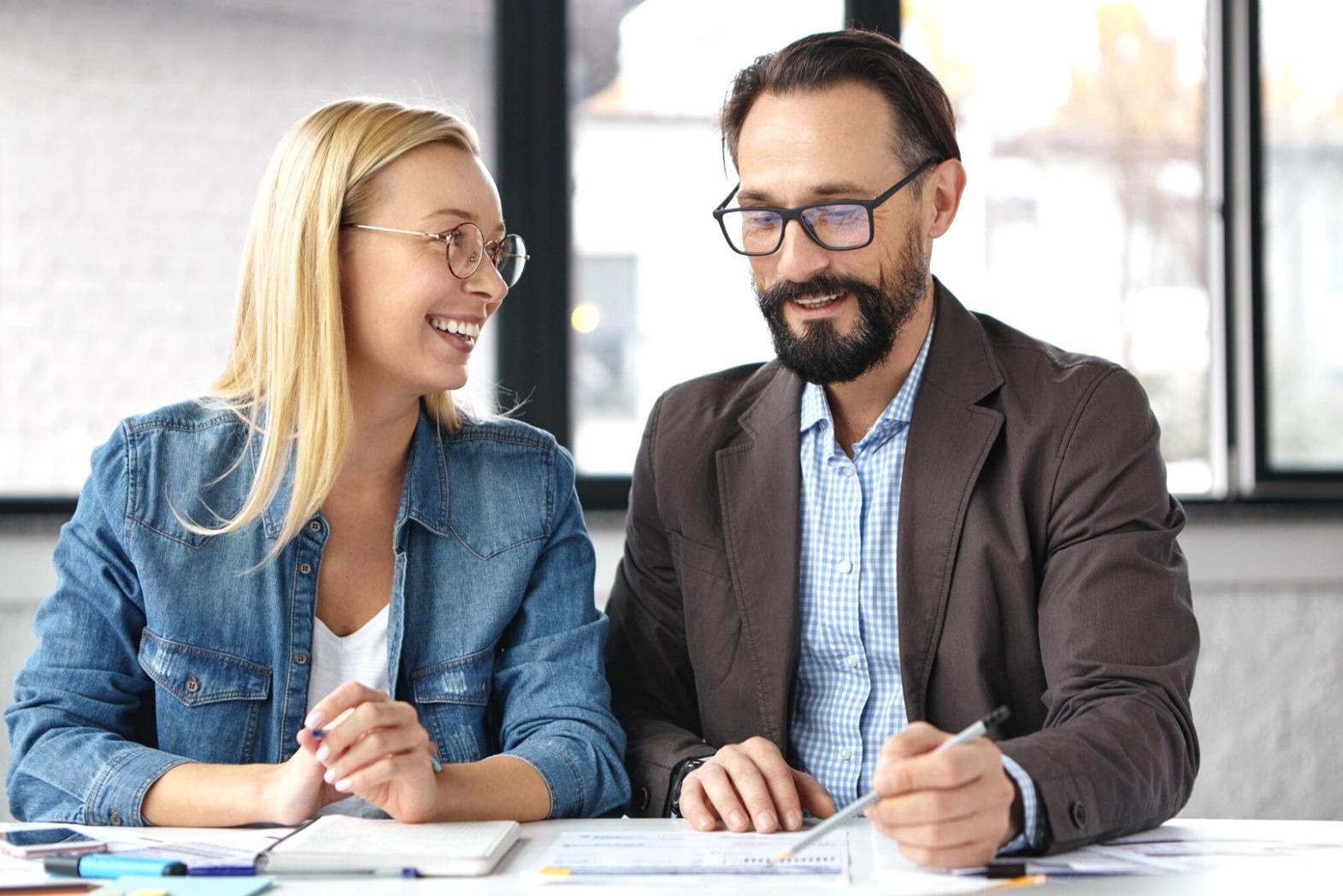 Financial analysis session with multiple participants